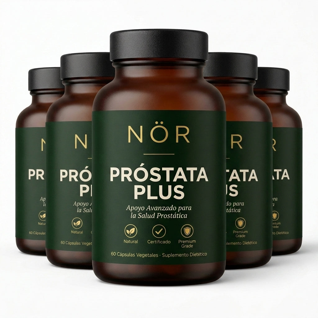 NÖR Próstata Plus — mejor oferta, 6 botellas para 180 días