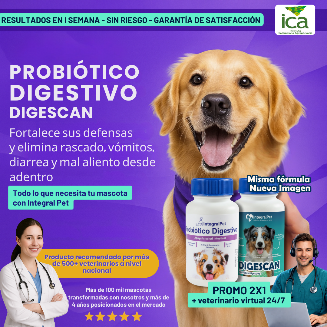 Probiótico IntegralPet — bocados naturales para perros