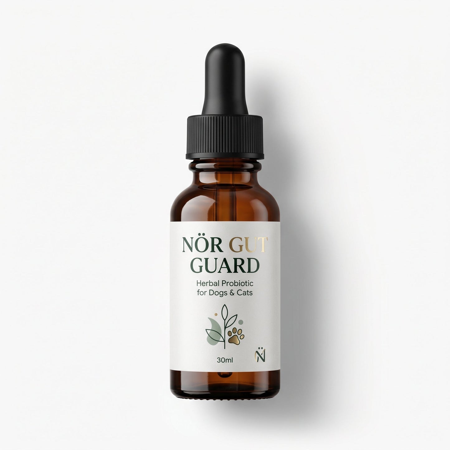 NOR GUT GUARD herbal probiotic dropper bottle