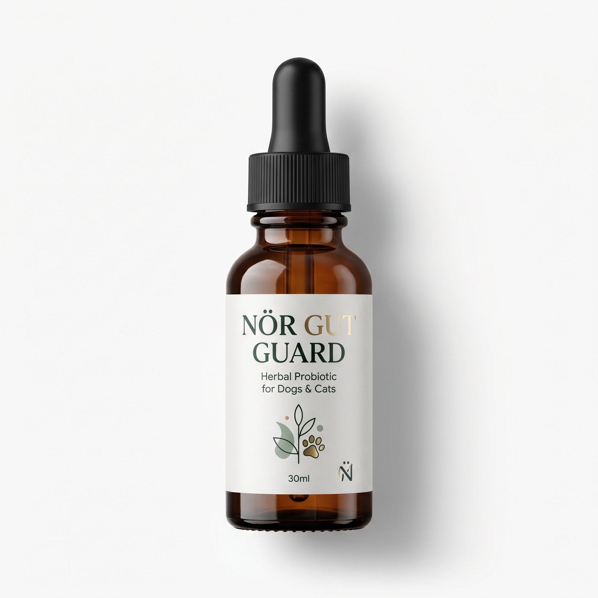 NOR GUT GUARD herbal probiotic dropper bottle